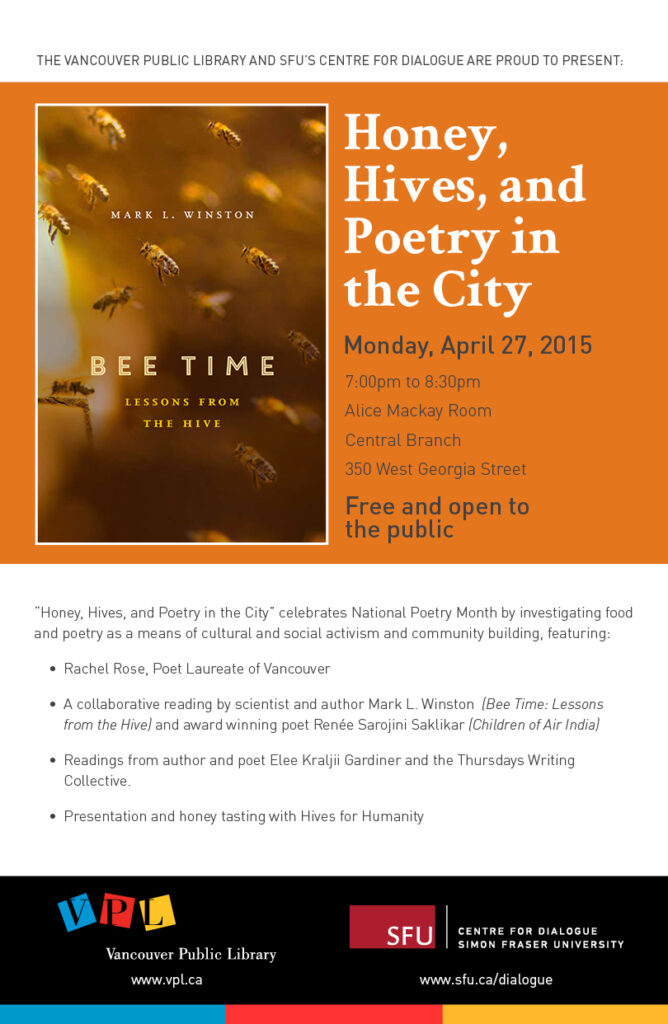 Honey Hives and Poetry in the City