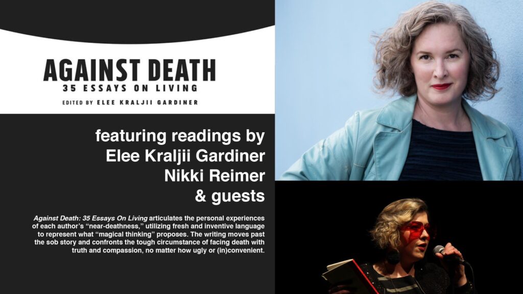 Against Death Launch with Nikki Reimer